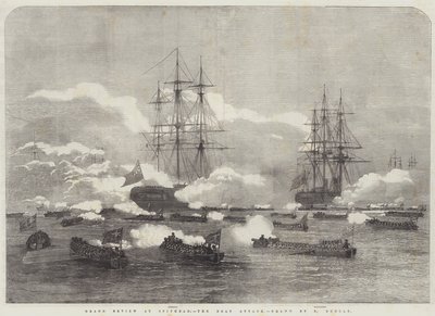 Gran revisión en Spithead, el ataque en bote de Edward Duncan